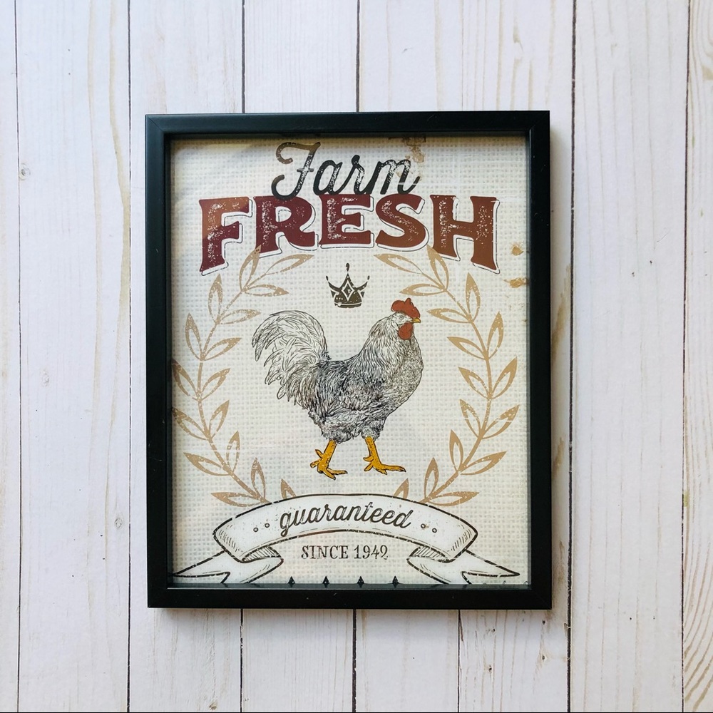 Rooster Farm Fresh Frame